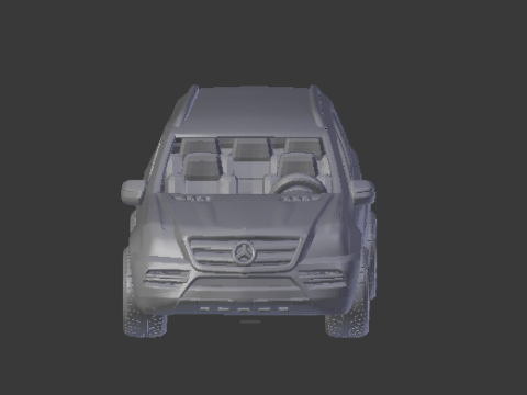 Mercedes benz gl 3D Baskı Modeli