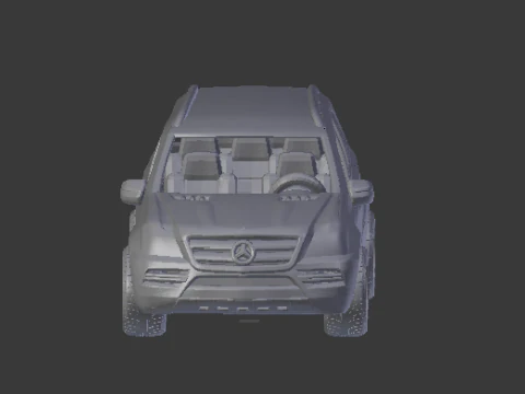 Mercedes benz gl 3D Print Model