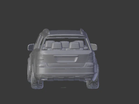 Mercedes benz gl 3D Print Model