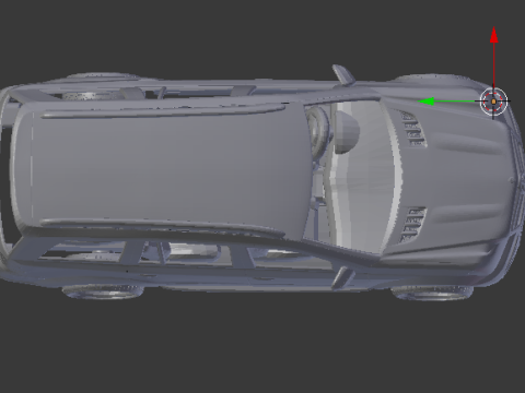 Mercedes benz gl 3D Baskı Modeli