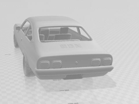 Chevrolet vega Modello di stampa 3D