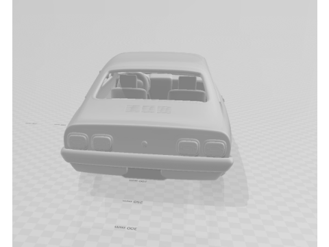 Chevrolet vega Modello di stampa 3D