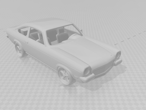 Chevrolet vega Modello di stampa 3D