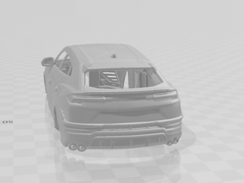 Urus Modelo de Impressão 3D
