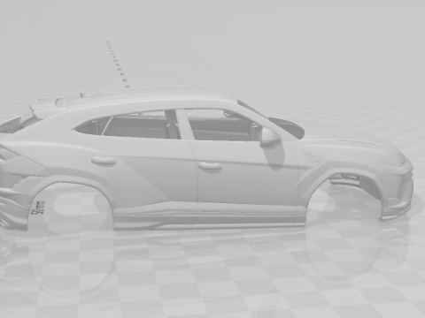 Urus Modelo de Impressão 3D