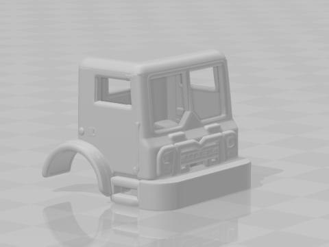 Mack cabin 3D Print Model