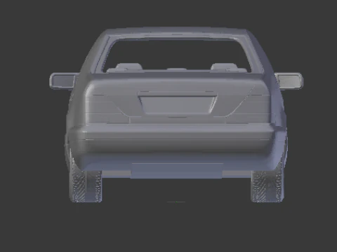Mercedes benz class s 3D Print Model