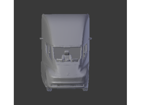 Tesla semi truck Modelo de Impressão 3D