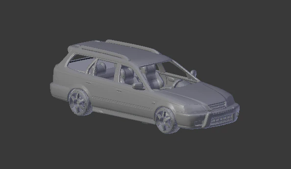 Honda orthia 3D Print Model .c4d .max .obj .3ds .fbx .stl .blend