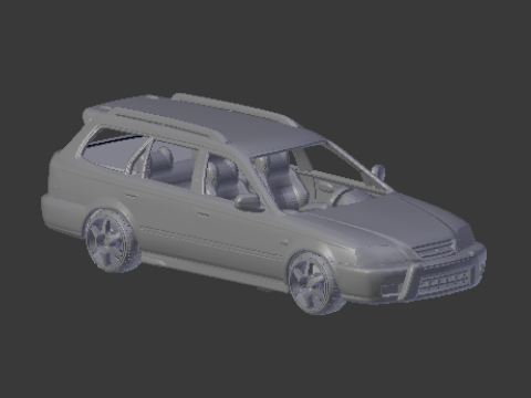 Honda orthia 3Dプリントモデル