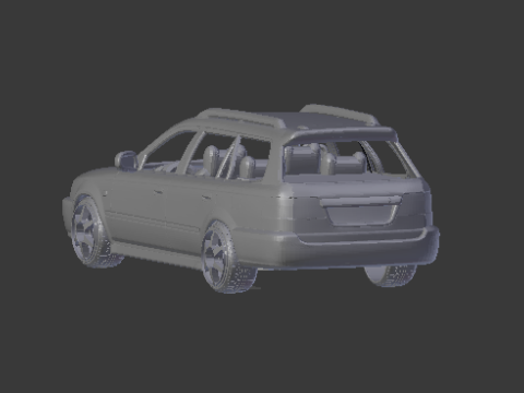Honda orthia 3D-printmodel