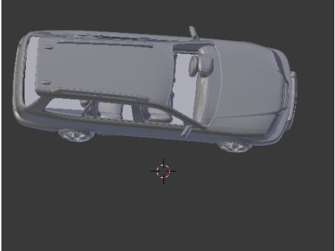 Honda orthia 3D-printmodel