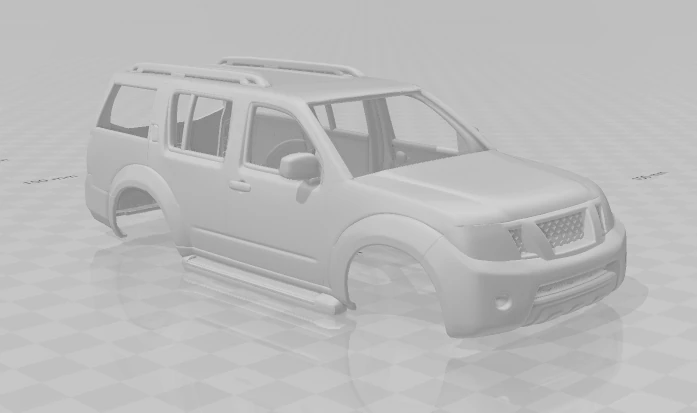 Nissan pathfinder 3D Print Model .c4d .max .obj .3ds .fbx .stl .blend 