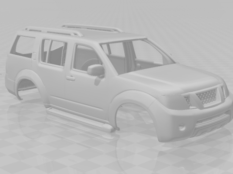 Nissan pathfinder Modèles 3D en vedette