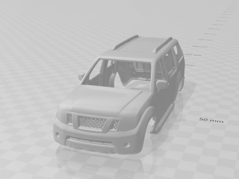 Nissan pathfinder Modello di stampa 3D
