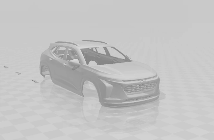Chevrolet trax 3D Print Model .c4d .max .obj .3ds .fbx .stl .blend 