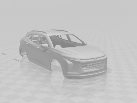Chevrolet trax 3Dプリントモデル