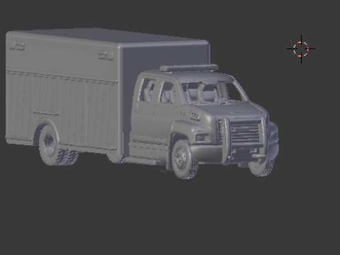 Gmc c8500 fire truck Modèles 3D en vedette