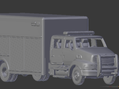 Sterling A9500 fire truck Modelo de impresión 3D