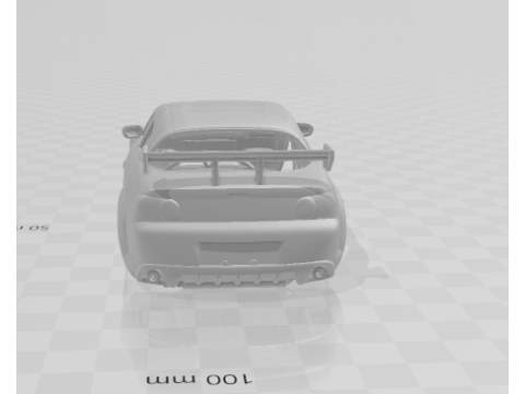 Mazda rx 8 track Model do druku 3D