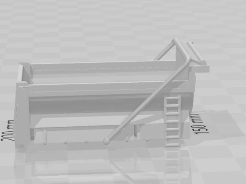 Dumper body 3D Print Model