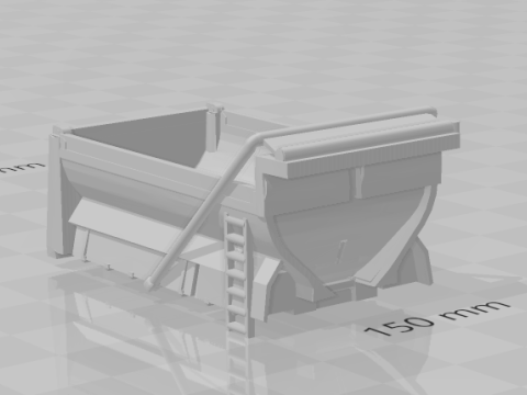 Dumper body Modello di stampa 3D
