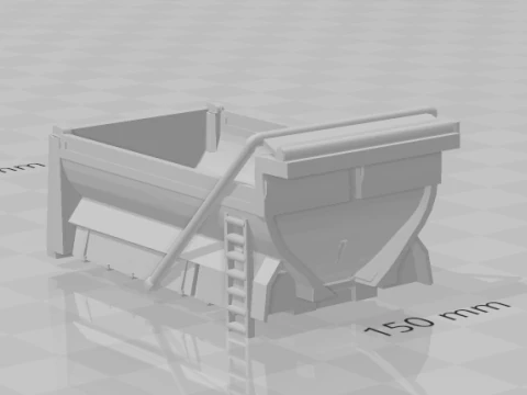 Dumper body 3D Print Model