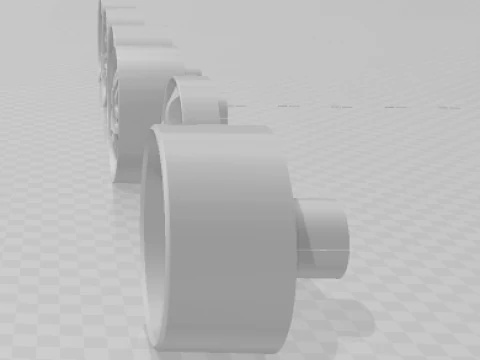 Pack wheels 3 3D Print Model
