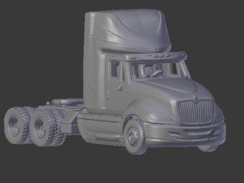 International prostar day cab 3Dプリントモデル
