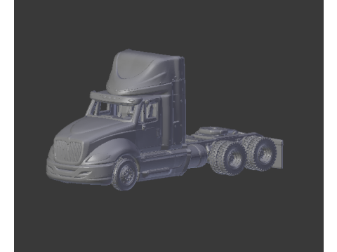 International prostar day cab 3Dプリントモデル