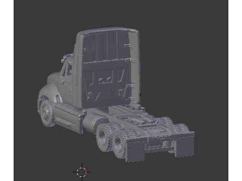 International prostar day cab 3Dプリントモデル