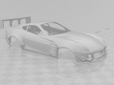 Ferrari 612 3D-printmodel