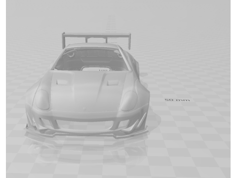 Ferrari 612 3D प्रिंट मॉडल