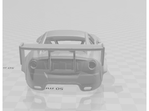 Ferrari 612 3D प्रिंट मॉडल