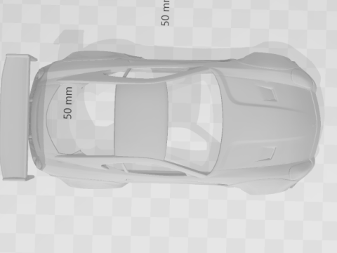 Ferrari 612 3D प्रिंट मॉडल