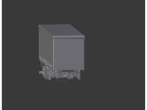 Trailer sider box brazil 3D Print Model
