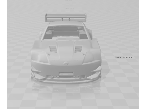 Nissan 350 race Modelo de impresión 3D