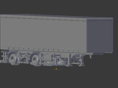 Trailer brazil sider box Modello di stampa 3D