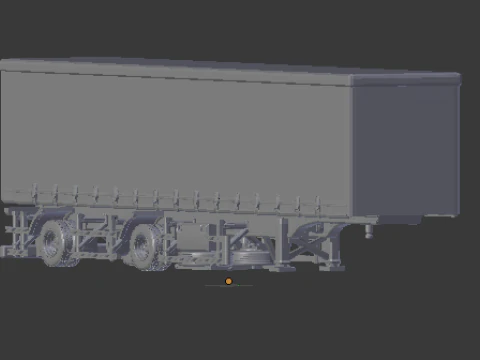 Trailer brazil sider box 3D Print Model
