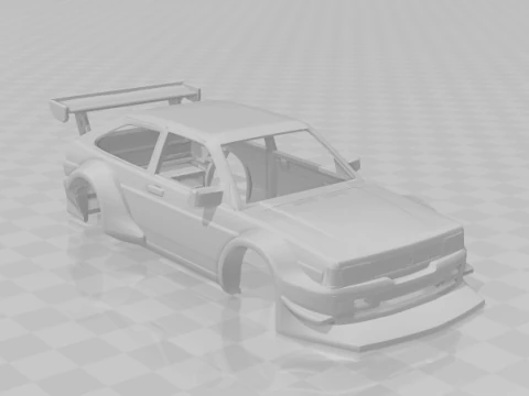 Macchina da corsa Gol Modello di stampa 3D