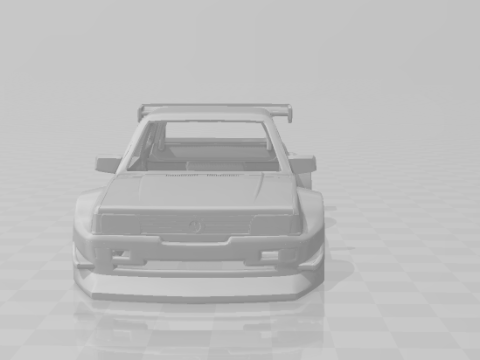 Gol race car 3D Print Model