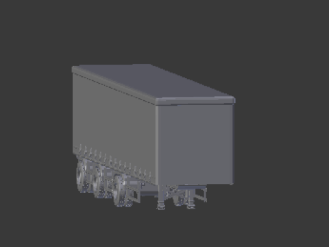Trailer box brazil 3D-Druckmodell