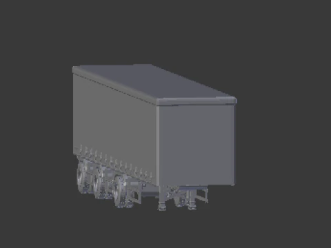 Trailer box brazil 3D Print Model