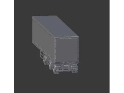 Trailer box brazil 3D Print Model