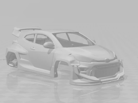 Toyota yaris 3D Print Model
