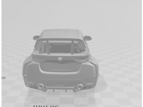 Toyota yaris 3D Print Model