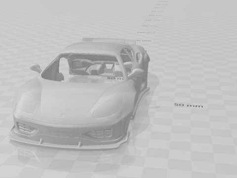 Ferrari modena 360 custom 3D Print Model