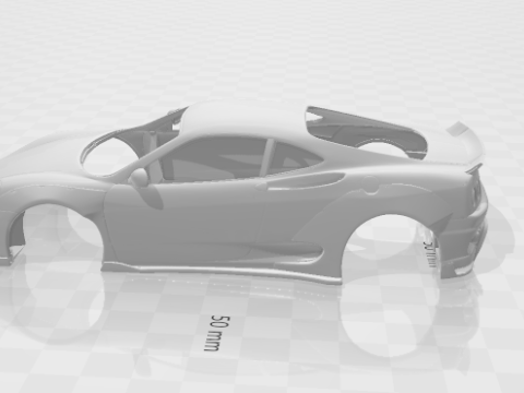 Ferrari modena 360 custom 3D Print Model