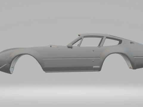 Ferrari daytona 3D Print Model