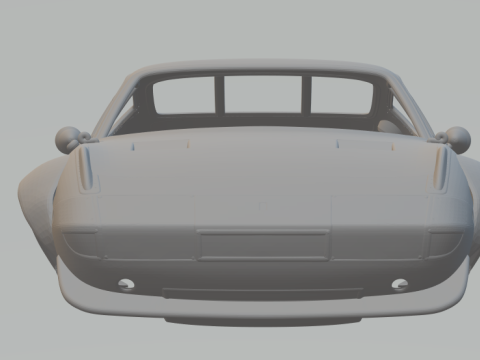 Ferrari daytona 3D-Druckmodell
